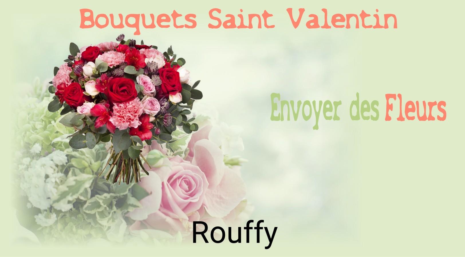 Roses de Saint-Valentin livrées à Rouffy